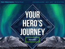 Tablet Screenshot of precisionprinciple.com